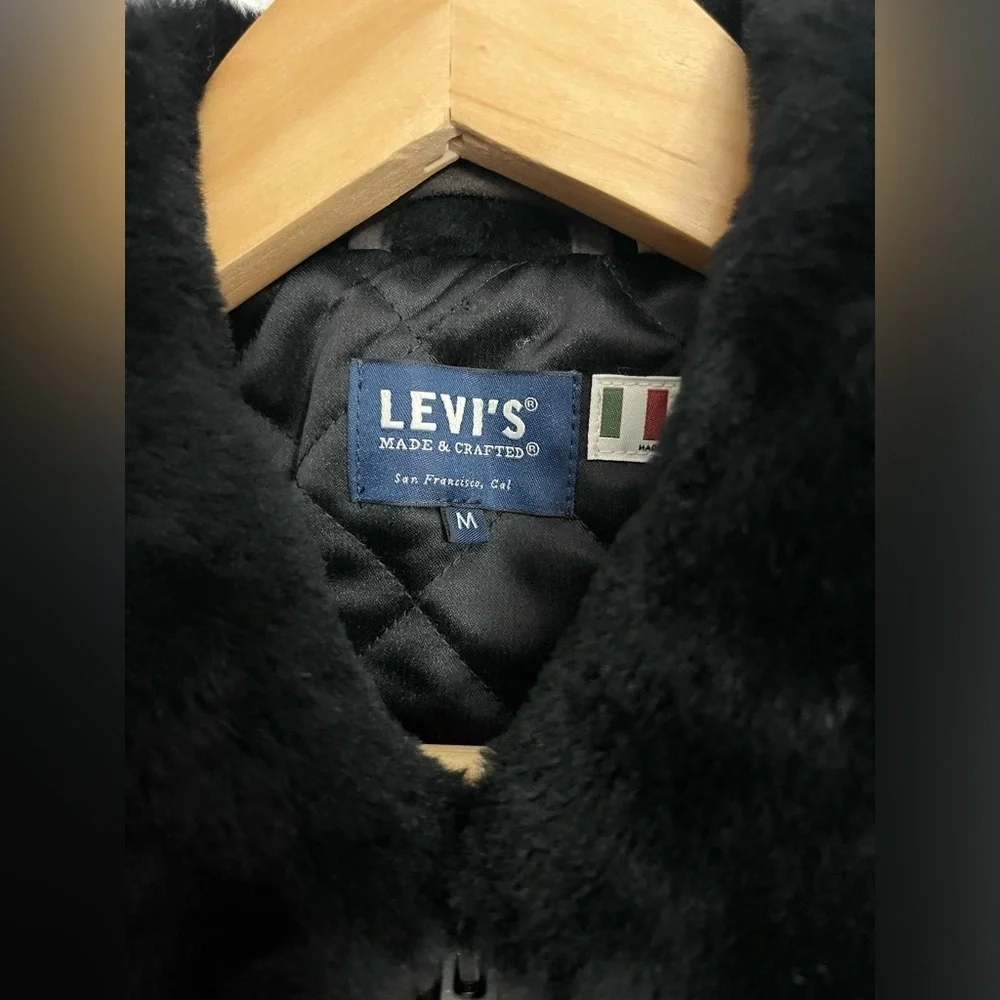 Levi's: Made & Crafted Suede Bomber Jacket